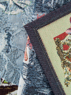 Всесезонная коллекция текстиля Basic / Мореплавание из гобелена - Тропические рыбки Салфетка 44х100 см 05362