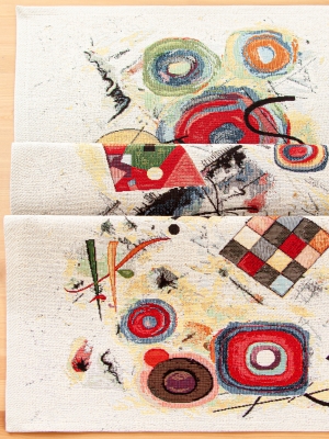 Всесезонная коллекция текстиля Basic / Кандинский из гобелена - Кандинский Салфетка 44х140 см 05334