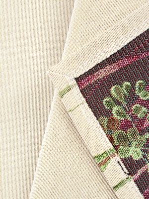 Всесезонная коллекция текстиля Basic / Тюльпаны моей любимой светлый фон из гобелена - Тюльпаны моей любимой светлый фон Салфетка 44х140 см 05511