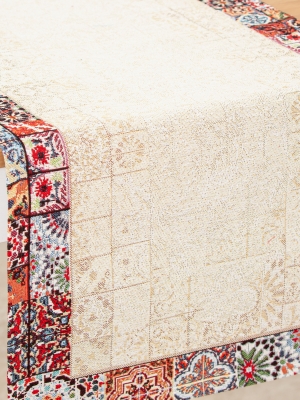 Всесезонная коллекция текстиля Basic / Керамика из гобелена - Керамика Салфетка 44х100 см 05682