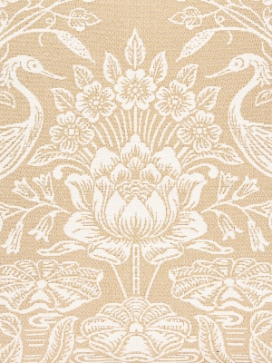 Всесезонная коллекция текстиля Basic / Бельгийское кружево из гобелена - Моррис Цапли Наволочка 45х45 см 05815