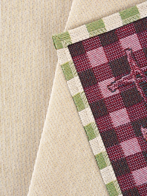Всесезонная коллекция текстиля Basic / Гортензия из гобелена - Гортензия зеленая Салфетка 44х140 см 08849