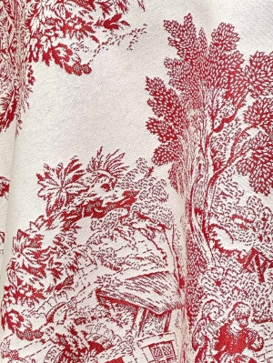 Всесезонная коллекция текстиля Basic / Туаль из гобелена - Туаль де жуи Бордо Скатерть круг д160 н/р 2310227