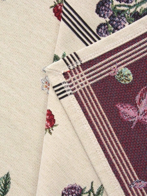 Всесезонная коллекция текстиля Basic / Ежевика из гобелена - Ежевика Салфетка 40х100 см 2310839 б/л