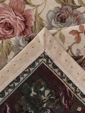 Всесезонная коллекция текстиля Basic / Ваниль из гобелена - Ваниль Скатерть 140х135 см 233477