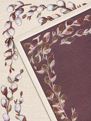Всесезонная коллекция текстиля Basic / Верба из гобелена - Верба Комплект салфеток 2шт 35х45 см 239528