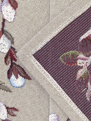 Всесезонная коллекция текстиля Basic / Верба из гобелена - Верба льняной фон Комплект салфеток 2шт 35х45 см 2412960 б/л