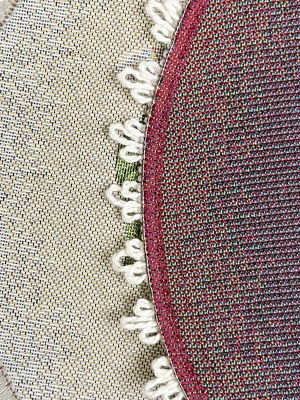 Всесезонная коллекция текстиля Basic / Гортензия льняной фон из гобелена - Гортензия льняной фон Комплект салфеток 2шт д27 см 2413142