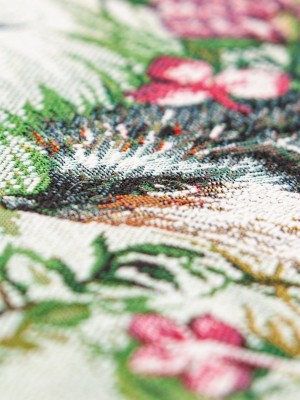 Всесезонная коллекция текстиля Basic / Ежики из гобелена - Полянка ежики Салфетка 40х100 см 51234